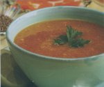 Raw soups like creamy tomato basil soup