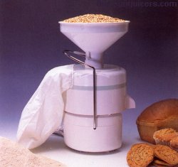 The NS2000 Can grind grains into flour